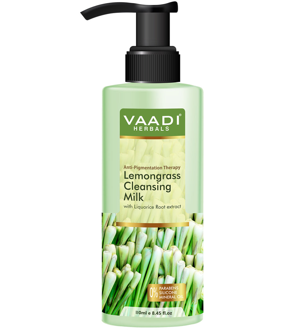 Lemongrass Cleansing Milk with Liquorice Root extract - Anti Pigmentation Therapy (110 ml)