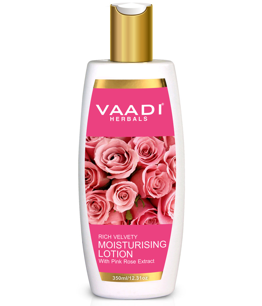 Moisturising Lotion With Pink Rose Extract (350 ml)
