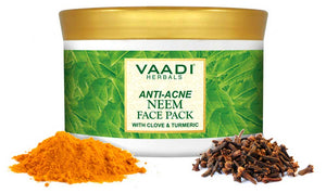 Anti Acne Neem Face Pack With Clove And Turmeri...