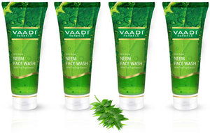 Pack of 4 Anti-Acne Neem Face Wash With Tea Tre...