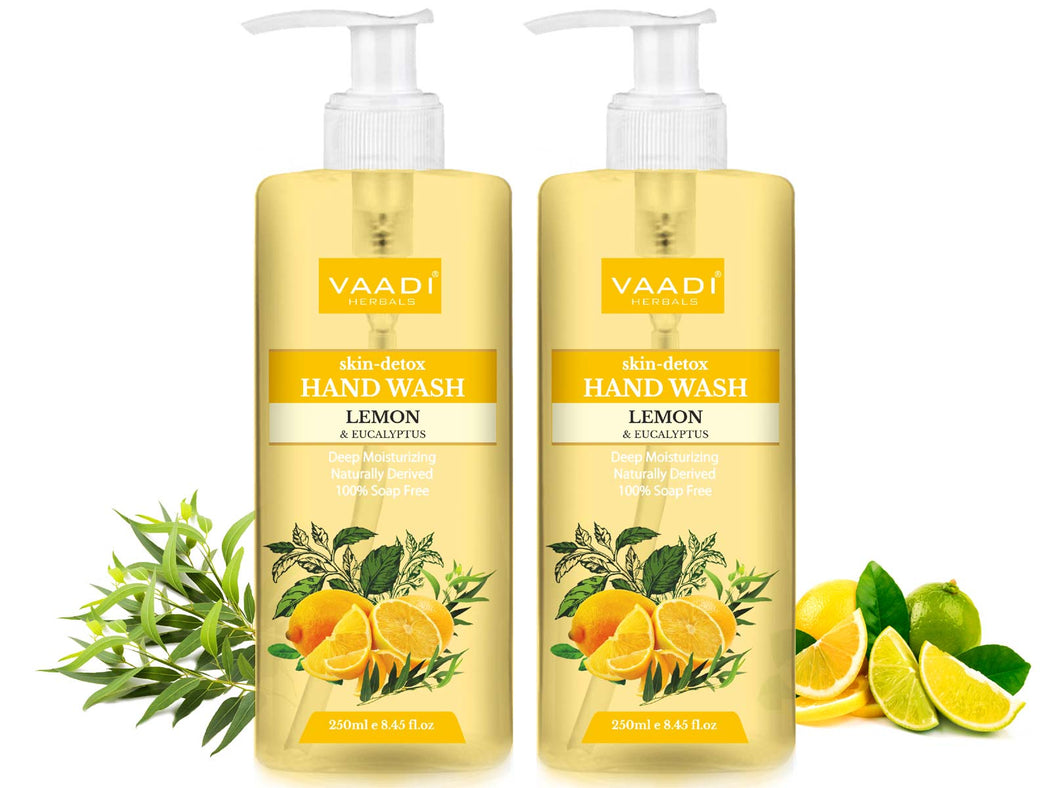 Pack of 2 Skin-Detox Lemon & Eucalyptus Hand Wash (250 ml x 2)