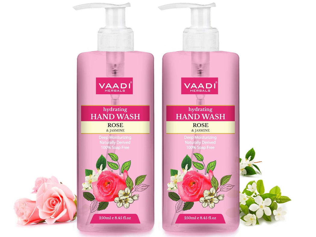 Pack of 2 Hydrating Rose & Jasmine Hand Wash (250 ml x 2)