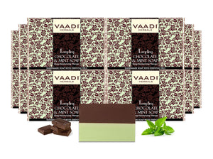 Pack of 12 Tempting Chocolate & Mint Soap -...