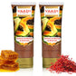 Pack of 2 Papaya Fairness Scrub Gel with Honey & Saffron (110 gms x 2)