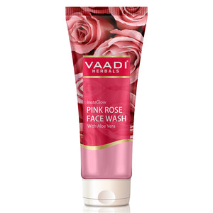 Insta Glow Pink Rose Face wash with Aloe vera e...
