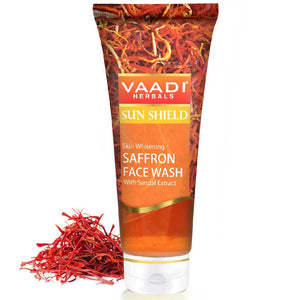 Skin Whitening Saffron Face Wash With Sandal Ex...