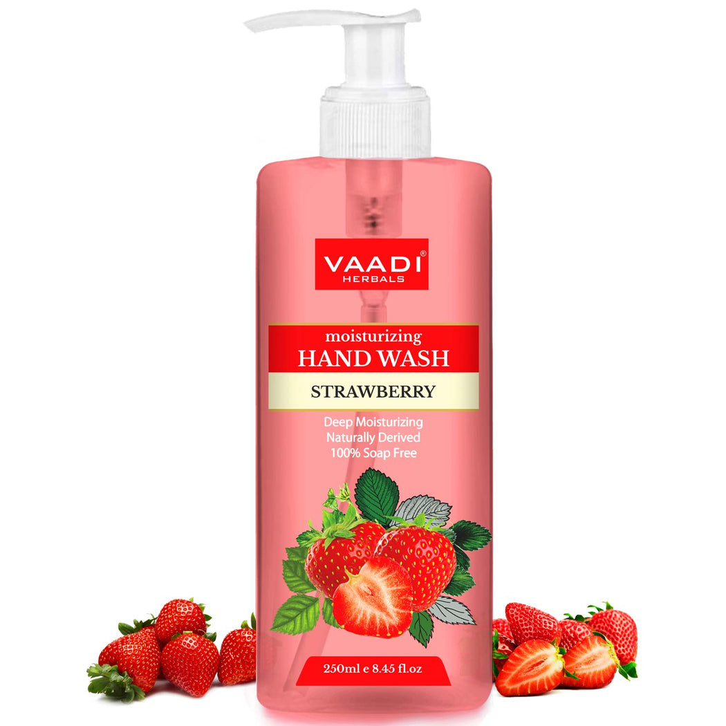 Deep Moisturizing Strawberry Hand Wash (250 ml)