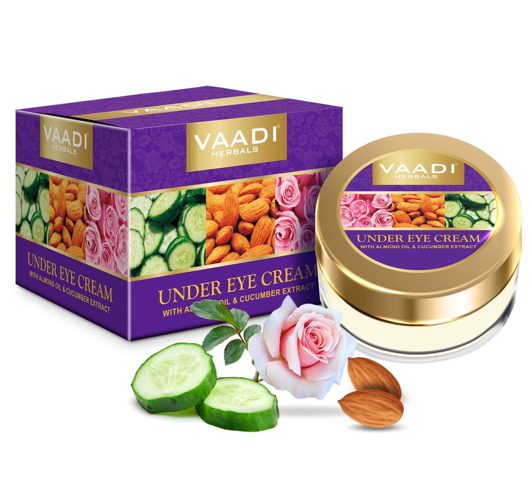 Under Eye Cream - Almond Oil & Cucumber extract (30 gms)