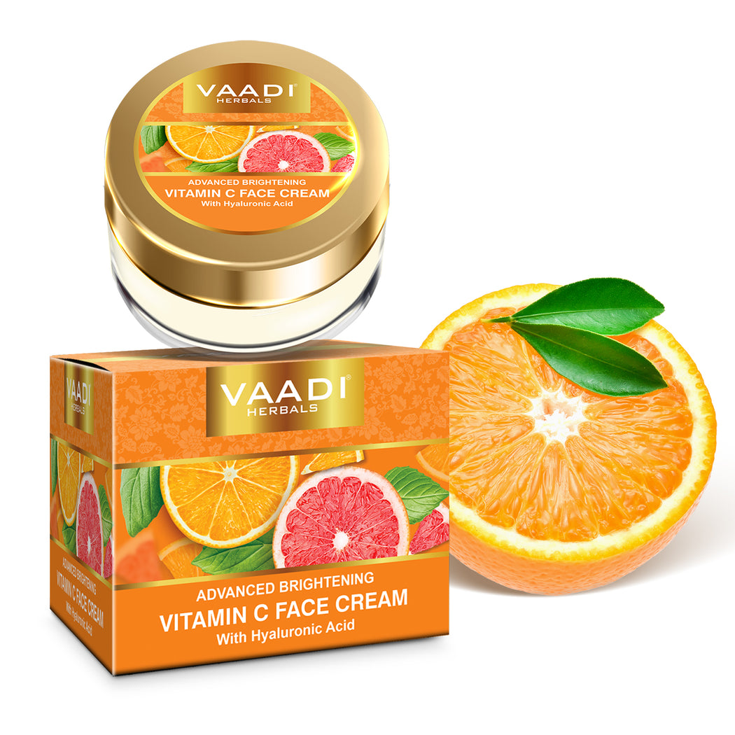 Vitamin C Face Cream with Hyaluronic Acid (30 gms)