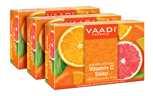 Pack of 3 Vitamin C Soap with Hyaluronic Acid (...