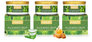 Pack of 3 All Purpose Cream with Aloe Vera, Hon...