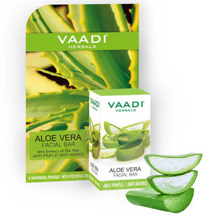Aloe Vera Facial Bar with Extract of Tea Tree (...