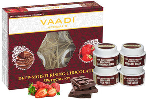 Deep-Moisturising Chocolate SPA Facial Kit with...