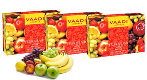 Pack of 3 Fruit Splash Soap With Extracts of Or...