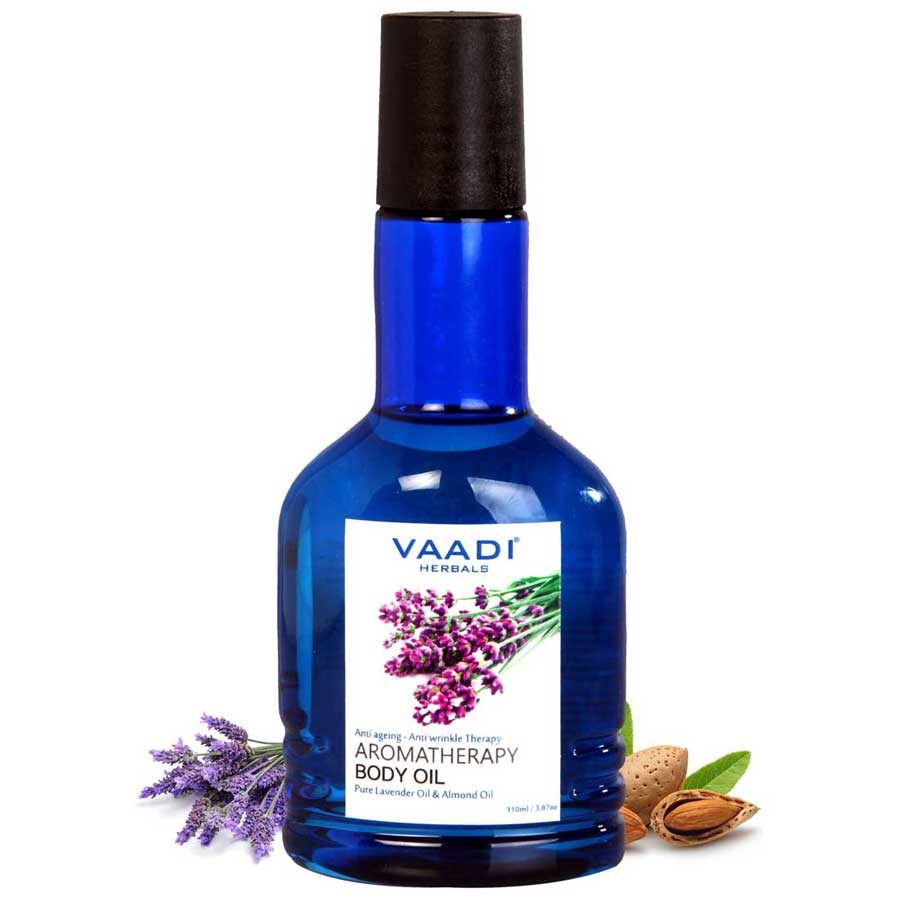 Aromatherapy Body Oil-Lavender & Almond Oil (110 ml)