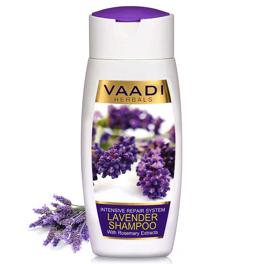 Lavender Shampoo With Rosemary Extract-Intensive Repair System (110 ml)