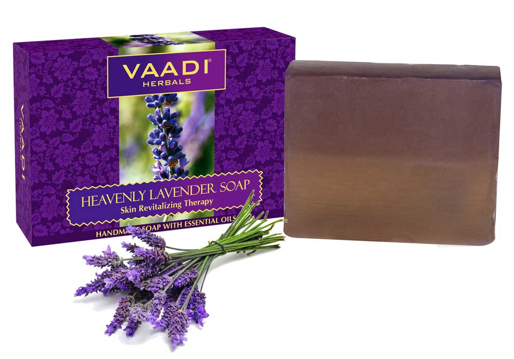 Heavenly LAVENDER SOAP with Rosemary extract (75 gms)