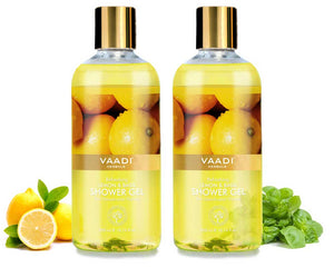 Pack of 2  Refreshing Lemon & Basil Shower ...