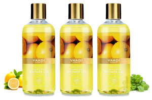 Pack of 3 Refreshing Lemon & Basil Shower G...