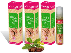 Pack of 3 Nail & Cuticle Oil with Jojoba Oi...