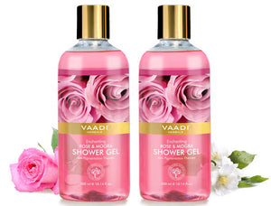 Pack of 2  Enchanting Rose & Mogra Shower G...