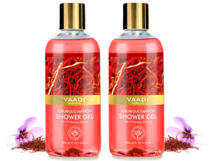 Pack of 2  Luxurious Saffron Shower Gel (300 ml...