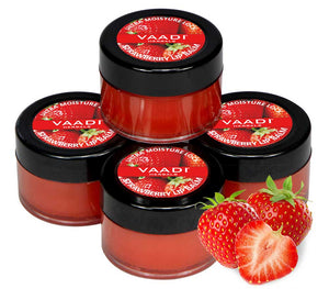 Pack of 4 Lip Balm - Strawberry & Honey (10...